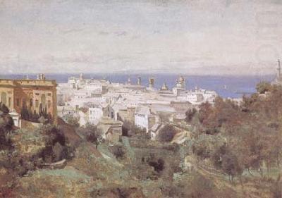 View of Genoa (mk09), camille corot